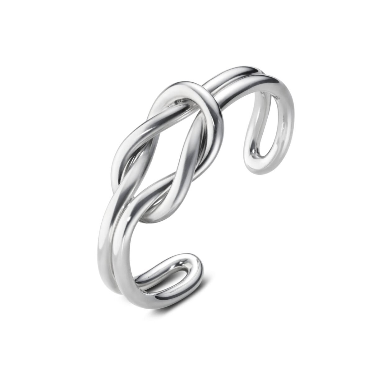Love Knot Sterling Silver Bangle