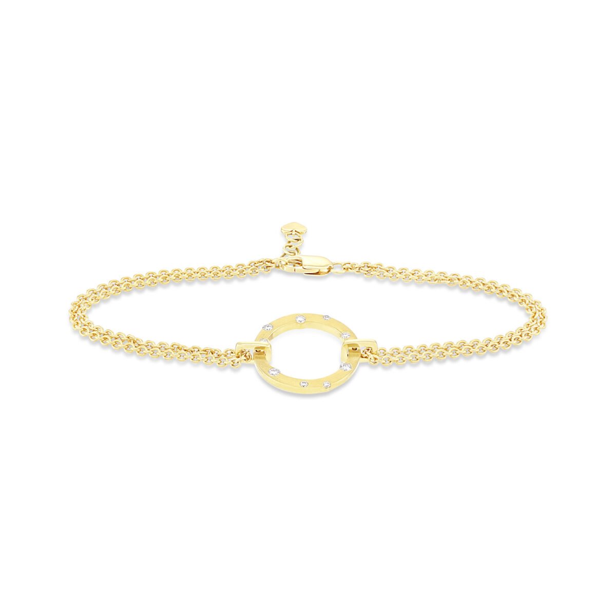 Cloud Nine Yellow Gold Diamond Bracelet