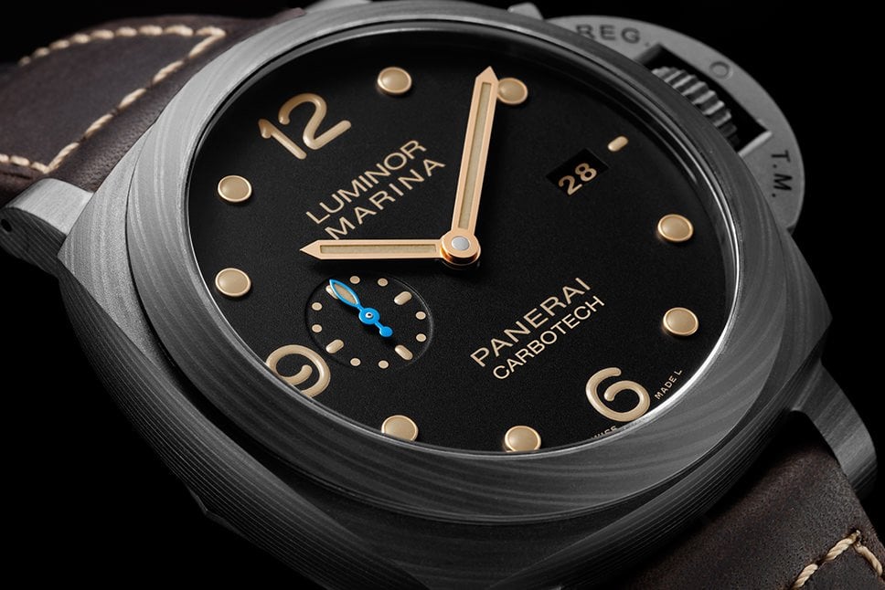 New In: The Panerai Luminor Marina 1950 3 Day Carbotech