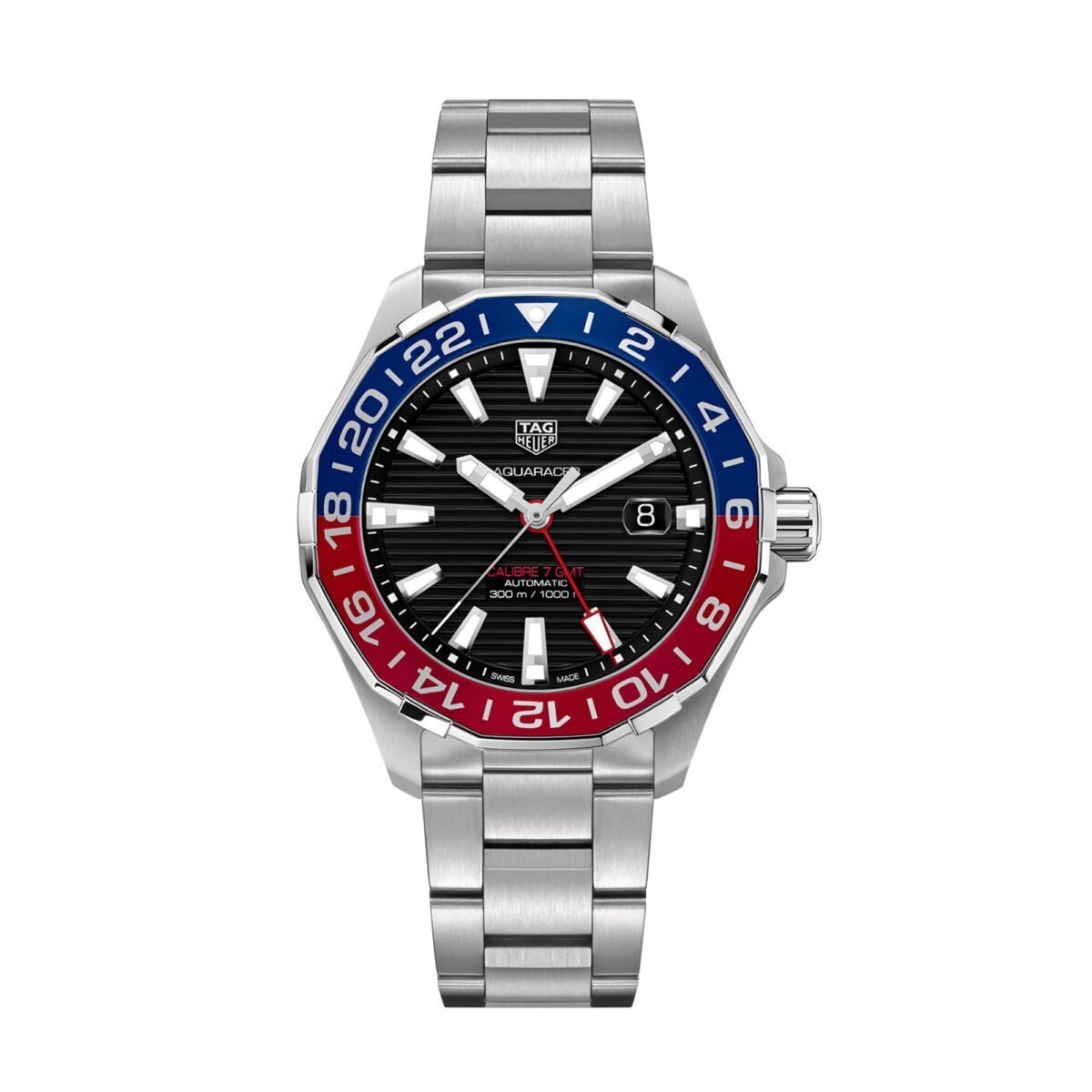 Aquaracer GMT 43mm Steel Automatic Watch