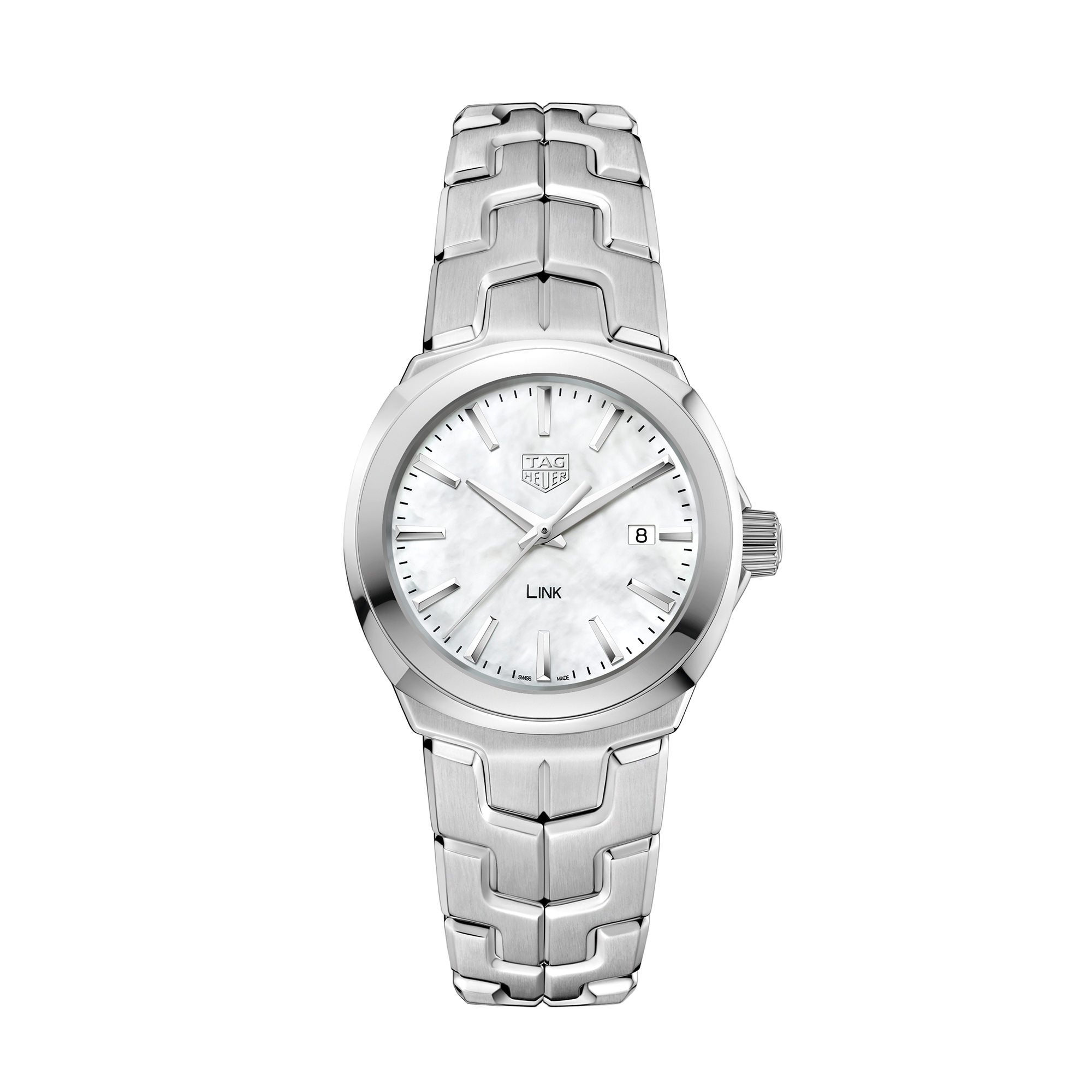 Link 32mm Mother Of Pearl Quartz Watch