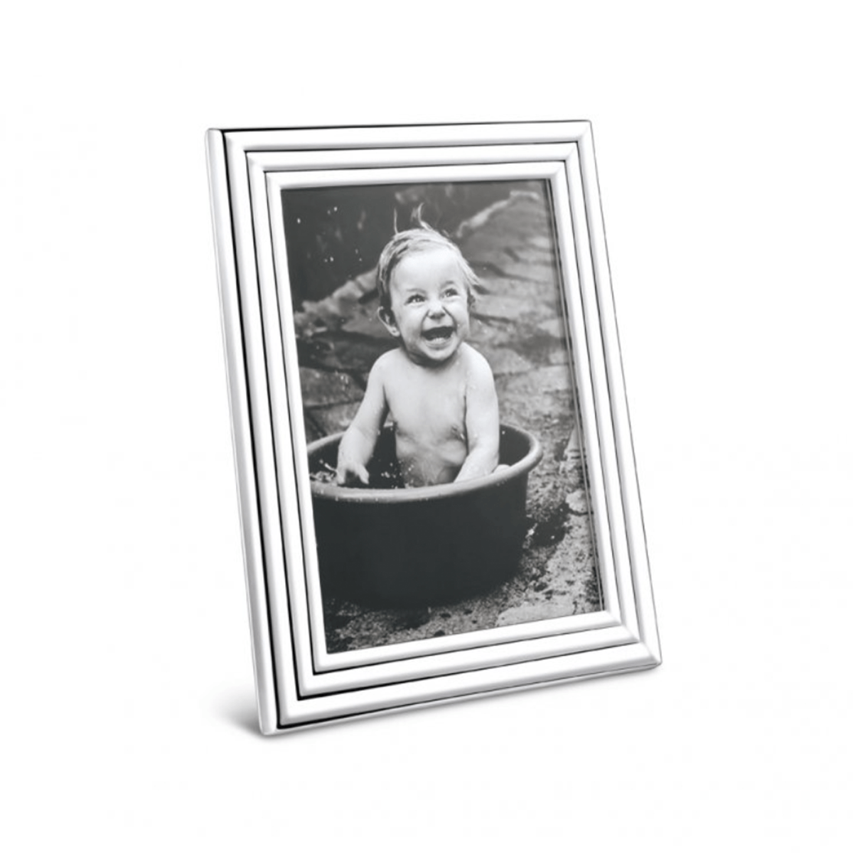 Georg Jensen Legacy Stainless Steel Picture Frame Small Georg Jensen Legacy Stainless Steel Picture Frame Small