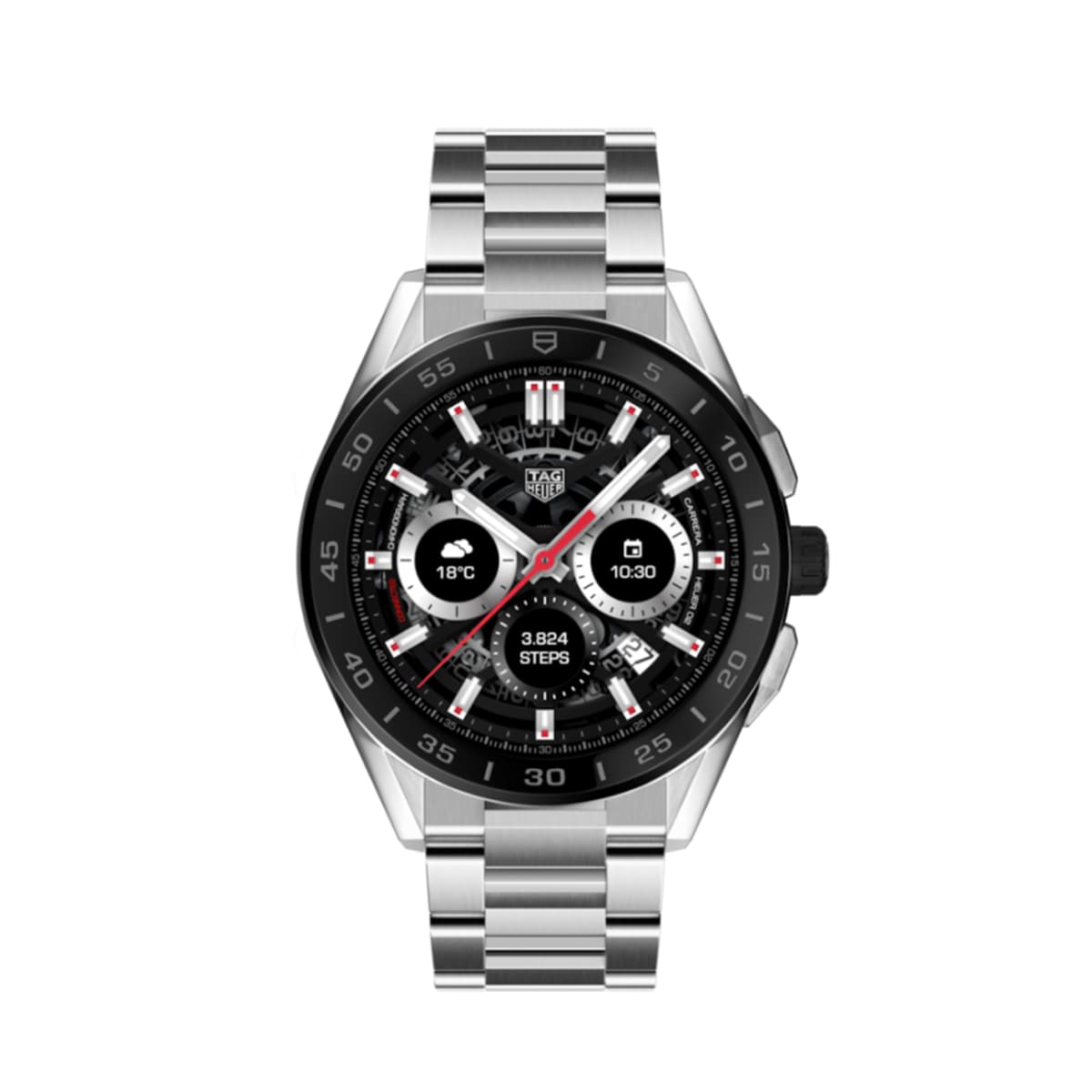 Tag Heuer Connected Modular Stainless Steel Tag Heuer Connected Modular Stainless Steel