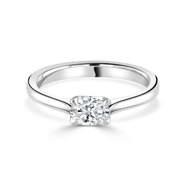 Oval Cut Diamond Ring