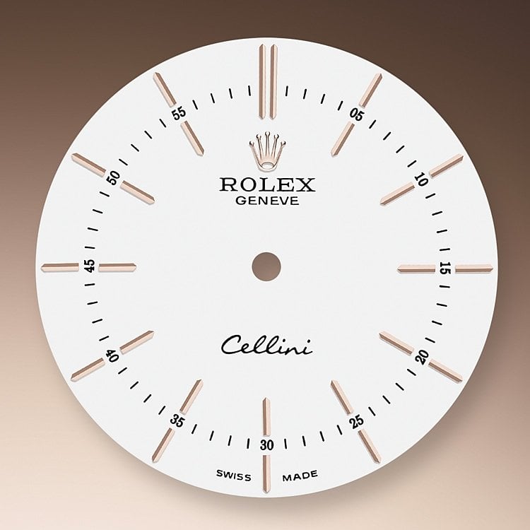White dial