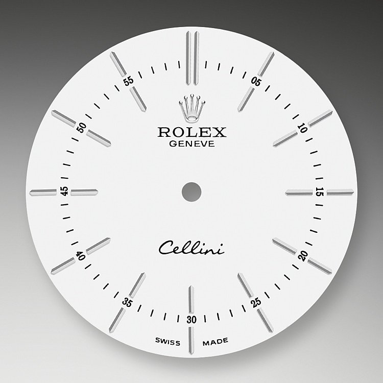 White dial