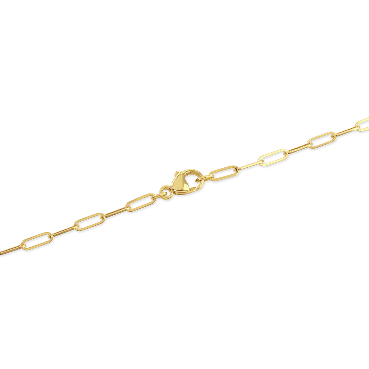 Giallo Yellow Gold Varied Link Necklace