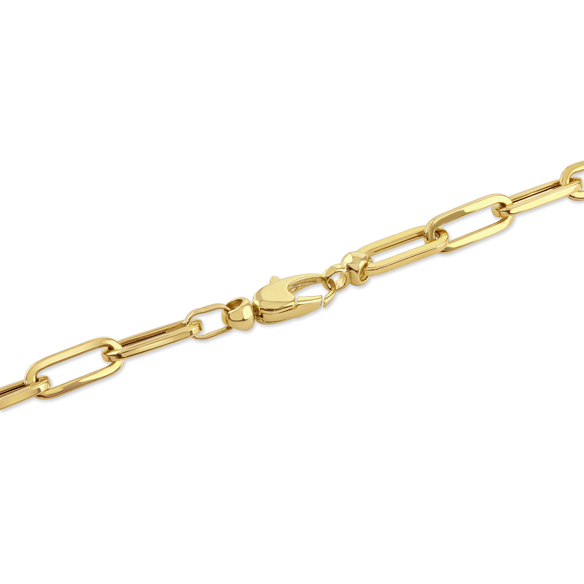 Giallo Yellow Gold Slim Link Bracelet