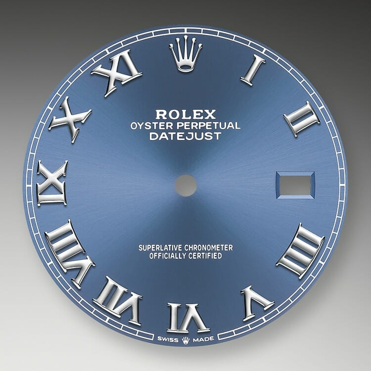 Azzurro-blue dial
