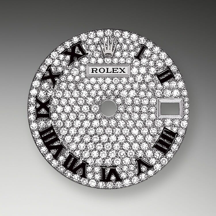 Diamond-Paved Dial