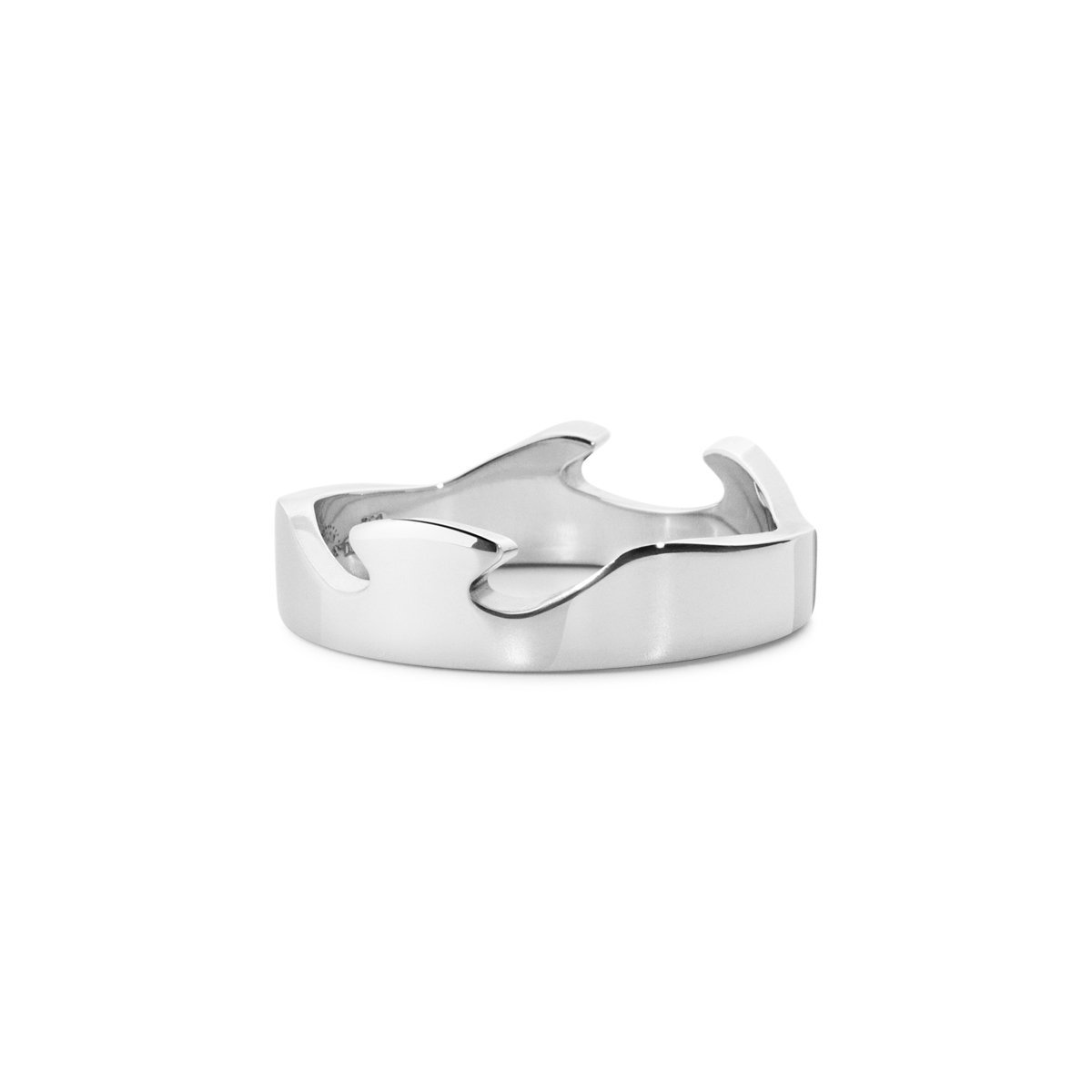 Fusion 18ct White Gold End Ring