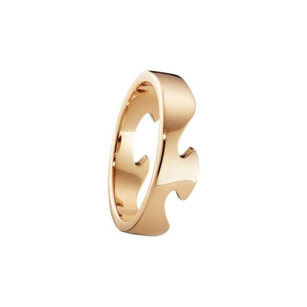 Fusion 18ct Rose Gold End Ring
