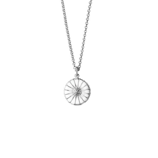 Daisy Sterling Silver Pendant Necklace