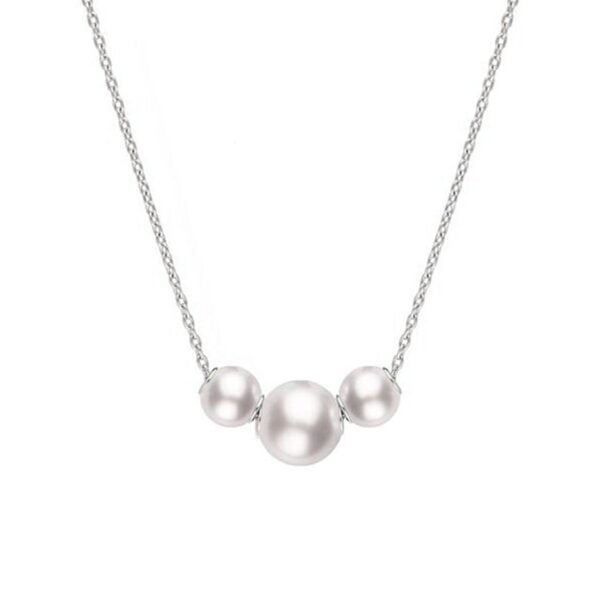 Pearls in Motion White Gold Pendant