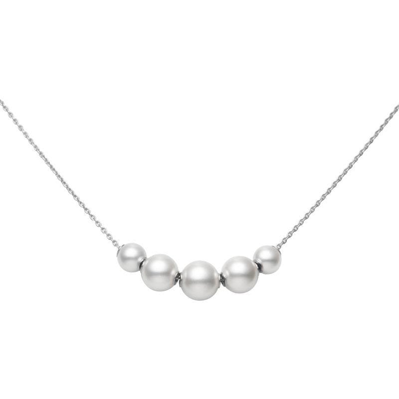 Pearls in Motion 18ct White Gold Pendant