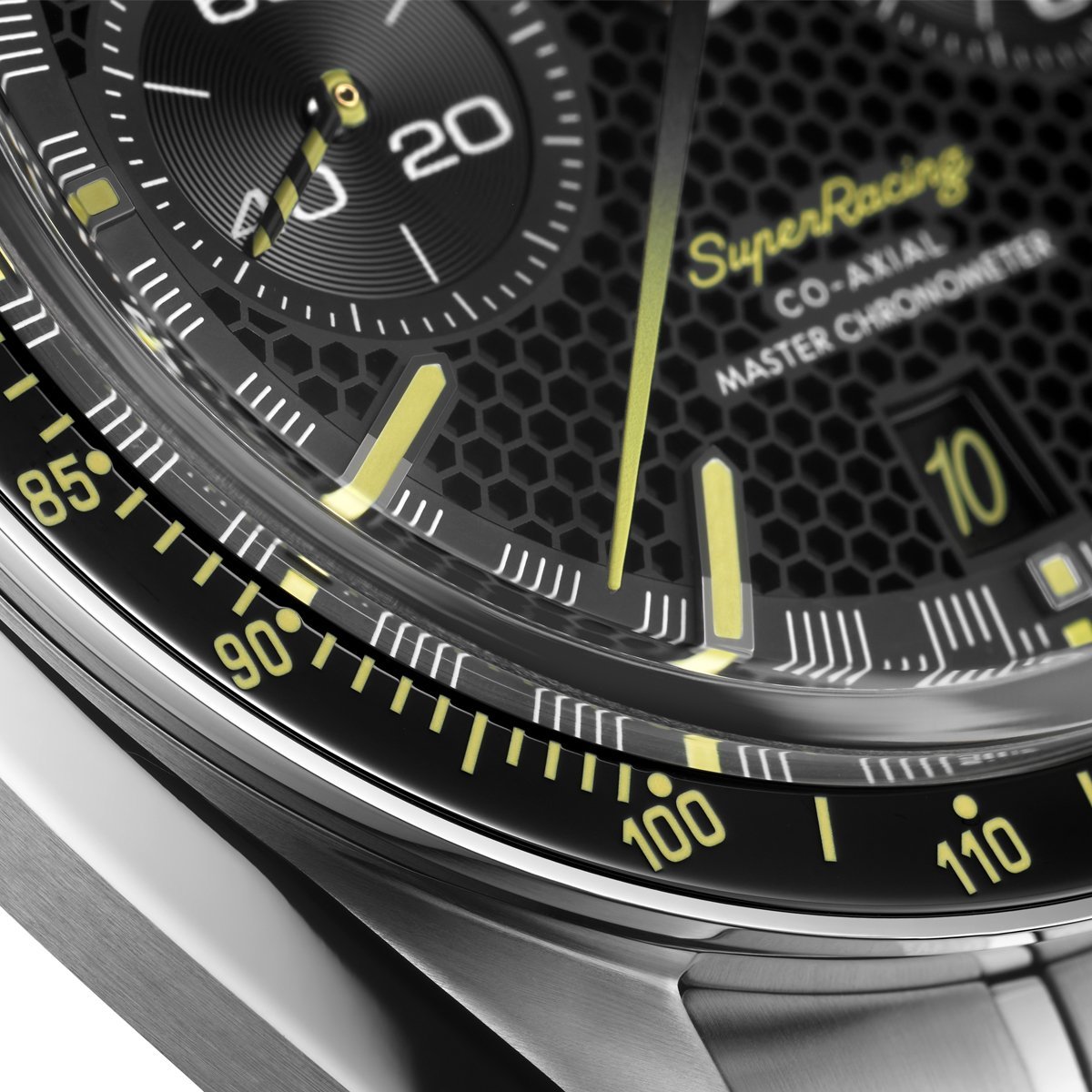 Speedmaster Super Racing Steel Chronograph 44.25mm Watch