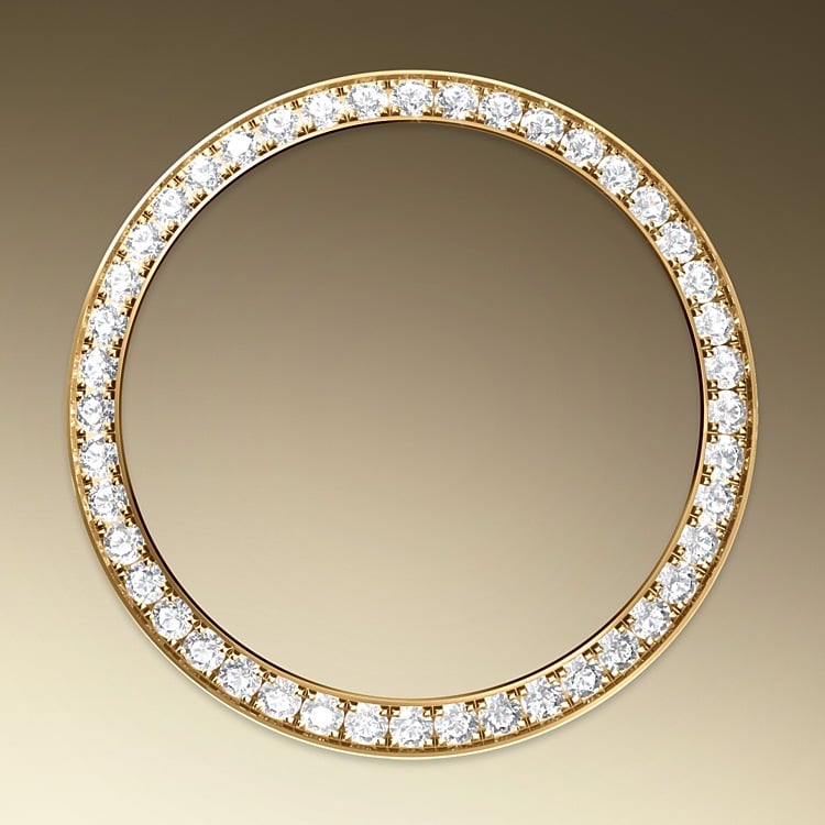 Rolex Lady-Datejust diamond-set bezel