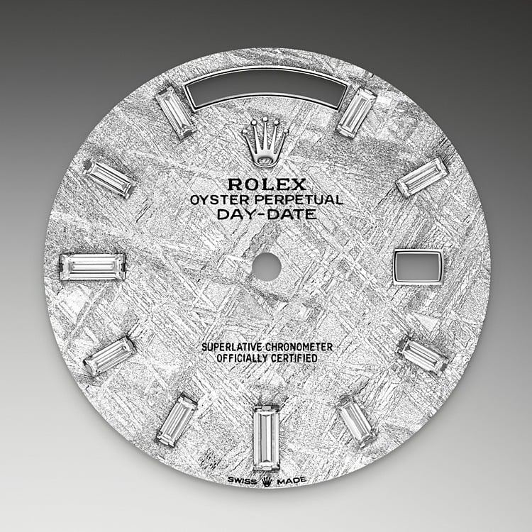 Rolex Day-Date 40 meteorite dial