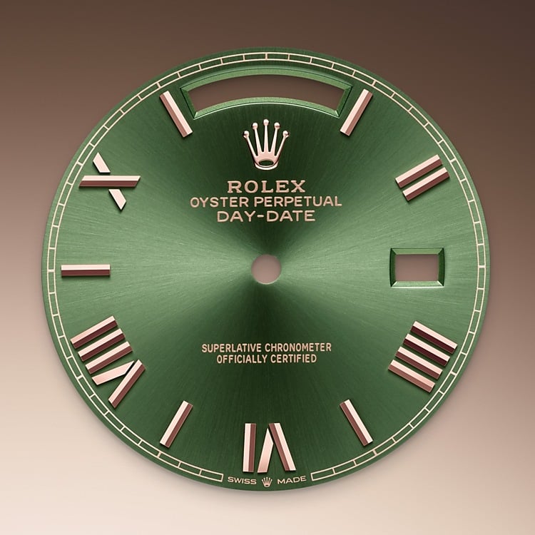 Rolex Day-Date 40 olive green dial