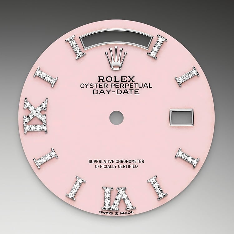 Rolex Day-Date 36 pink opal dial