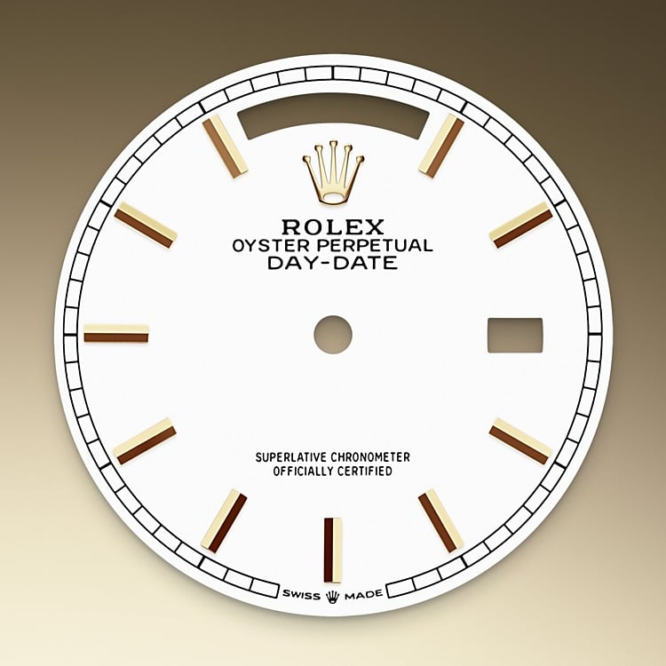 Rolex Day-Date 36 white dial