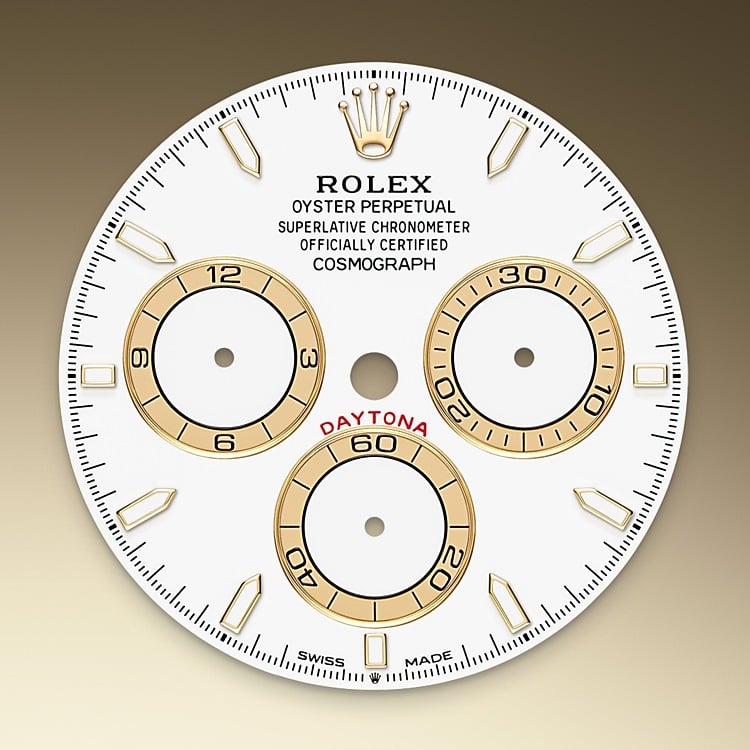 Rolex Cosmograph Daytona 40 white dial