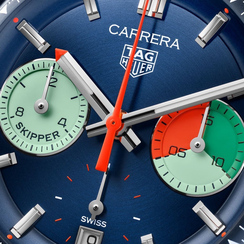Carrera Chronograph Skipper 39mm Automatic Watch